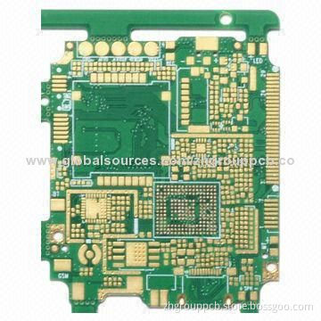 Electronic PCB with Components Assembly